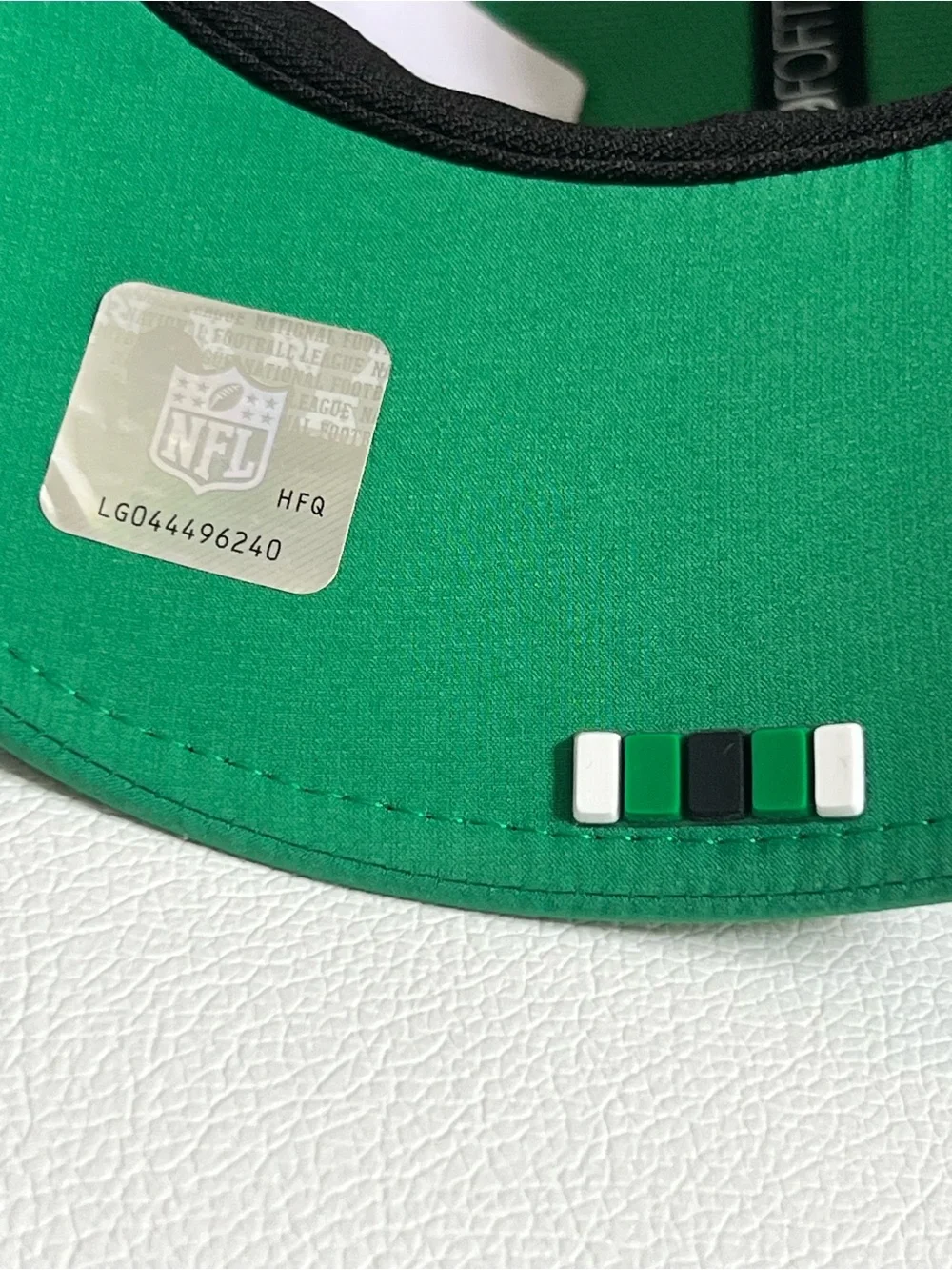 Philadelphia Eagles Green New Era 9FORTY Stretch-Snap Hat NEW!!